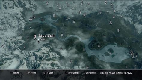Also, it appears that the higher level the spell, the faster is the leveling process. . Skyrim ruins of bthalft